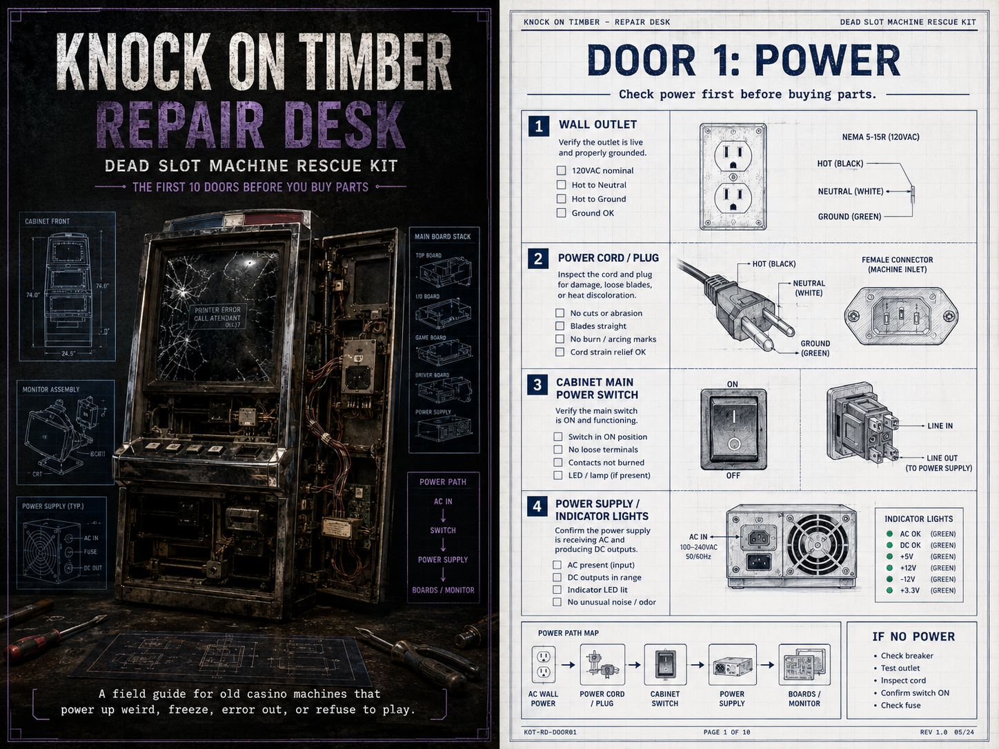 KOT Dead Slot Machine Rescue Kit Product Artwork